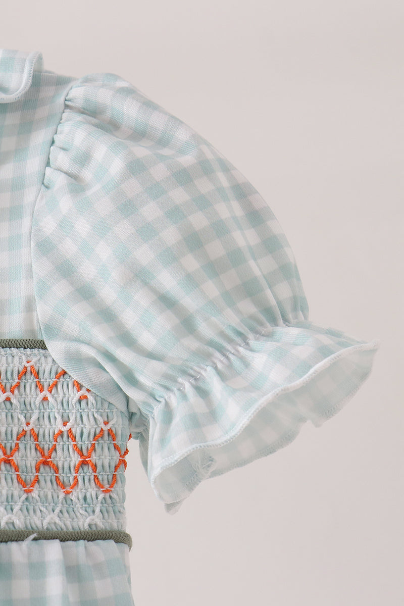 Fall Gal gingham bubble