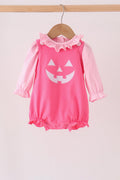 Pink Jack-O-Lantern Bubble Set