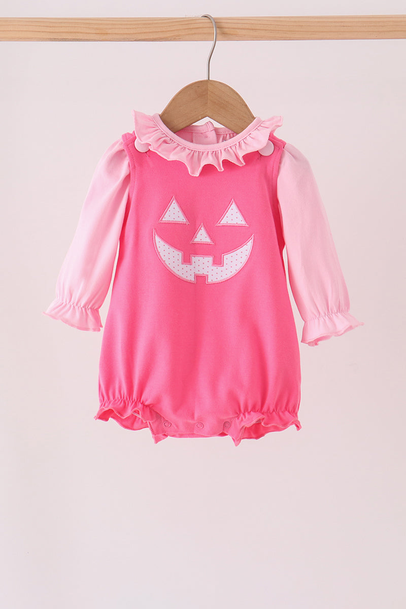 Pink Jack-O-Lantern Bubble Set