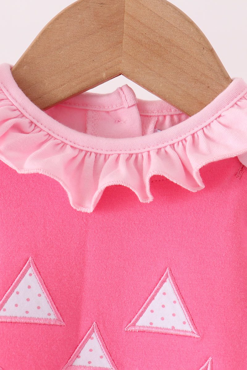 Pink Jack-O-Lantern Bubble Set