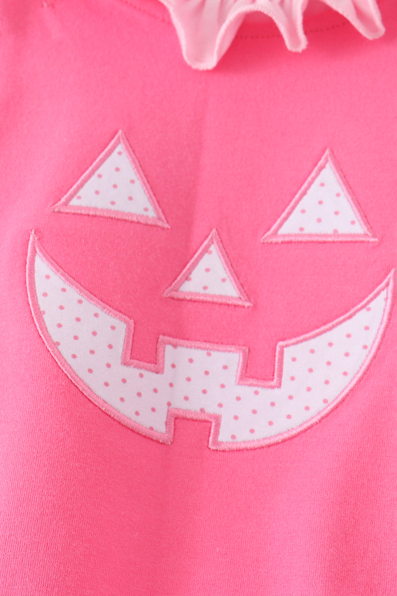 Pink Jack-O-Lantern Bubble Set