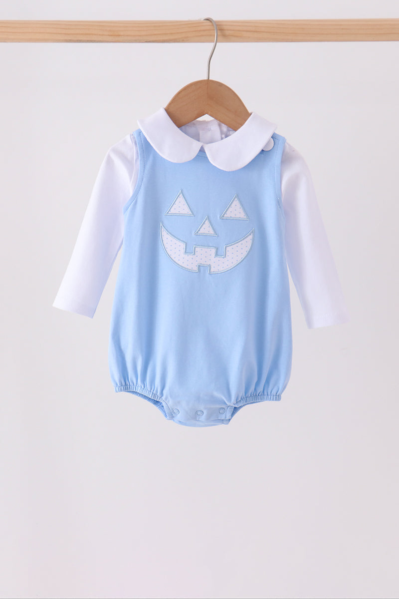 Blue Jack-O-Lantern bubble
