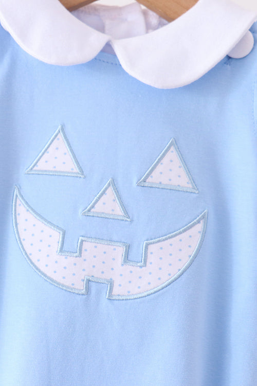 Blue Jack-O-Lantern bubble
