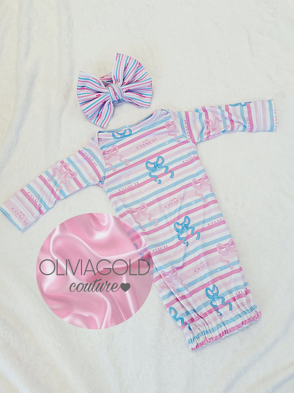 Newborn Boujee Gown