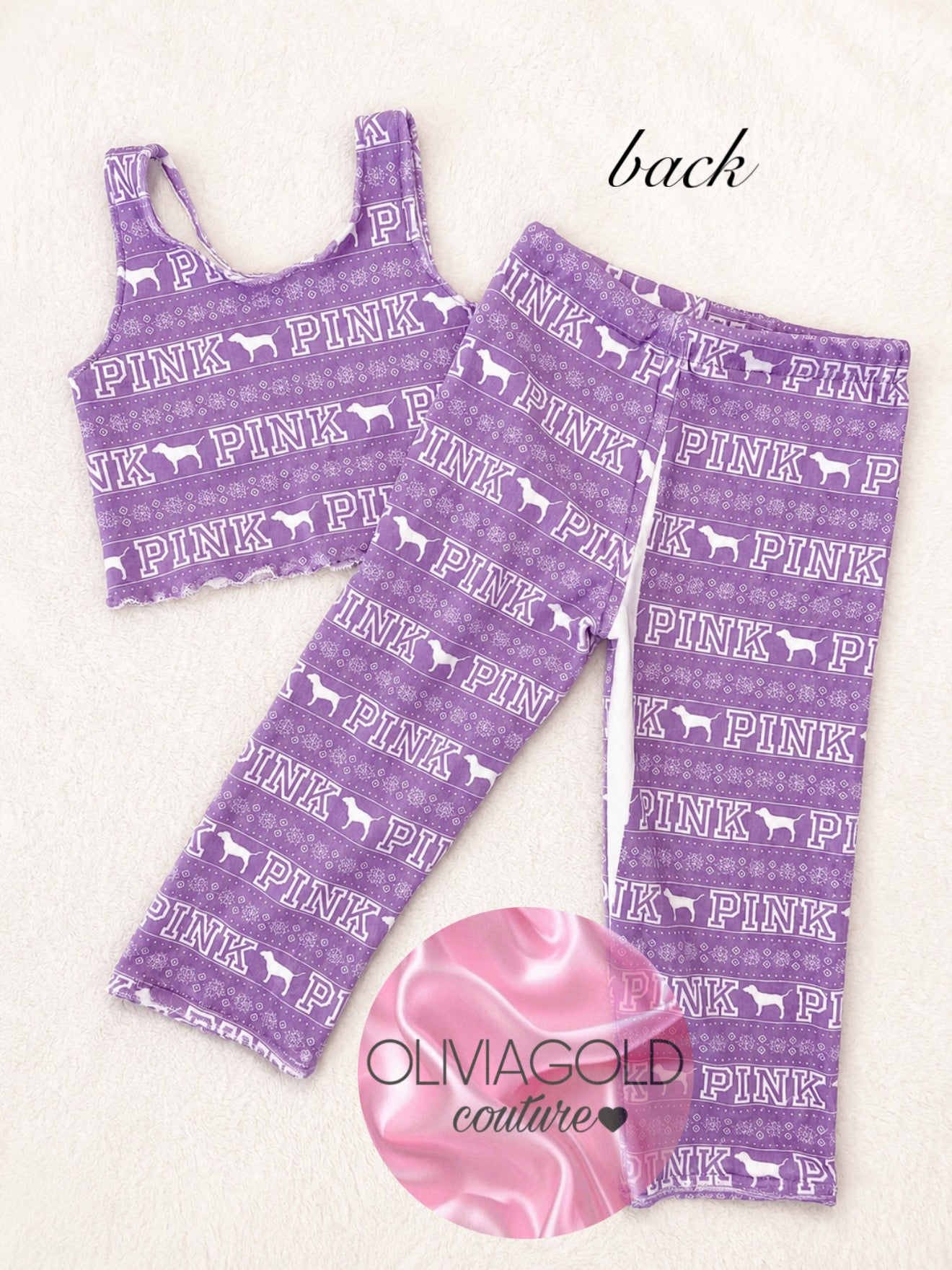 Cropped PJ Pants set
