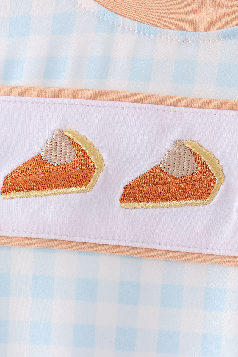 Pumpkin Pie Gingham Bubble