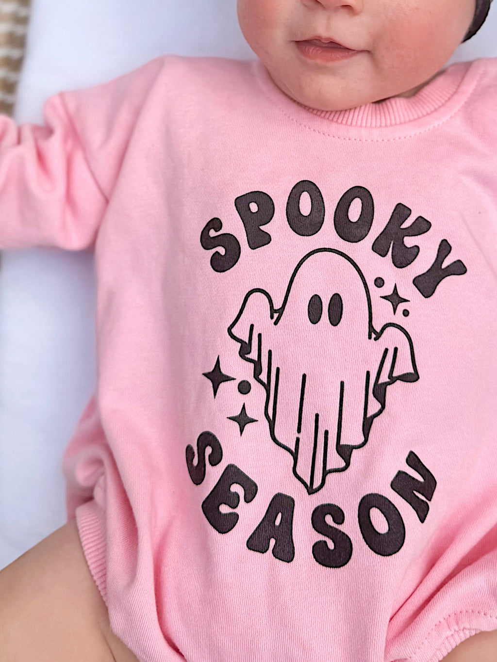 Spooky Season Sweatshirt Romper