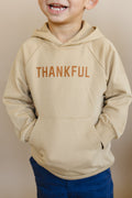 Thankful Hooded Sweatshirt - camel